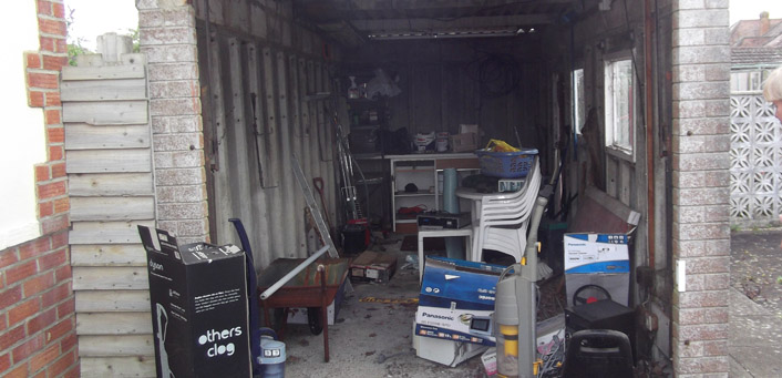 Before a Garage Clearance in Bournemouth